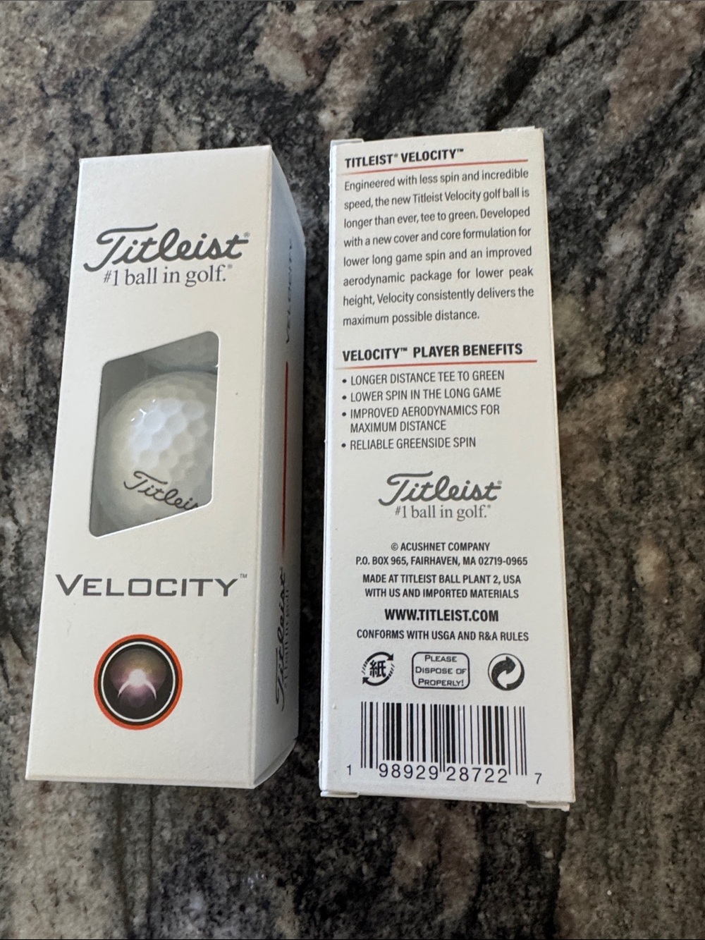 Titleist Velocity Golf Balls (6)